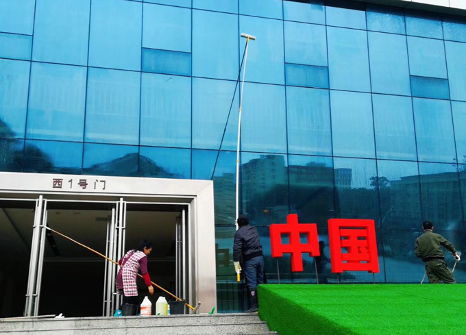 校區內專業外墻清洗、建筑清洗